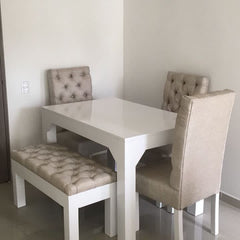 Square Circle 4-seater dining
